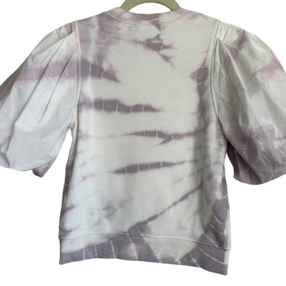 ULLA JOHNSON ELLIOT PUFF SLEEVED LAVENDER
TIE-DYE TOP PETITE - Picture 12 of 16